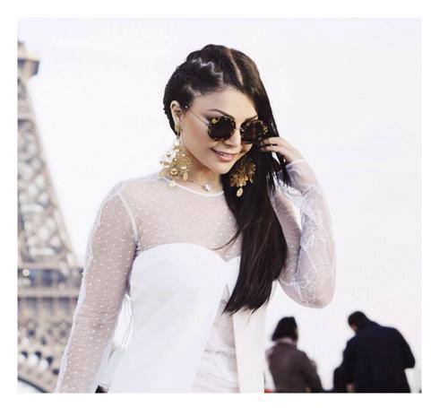 Haifa Wehbe Photo shoot in Paris